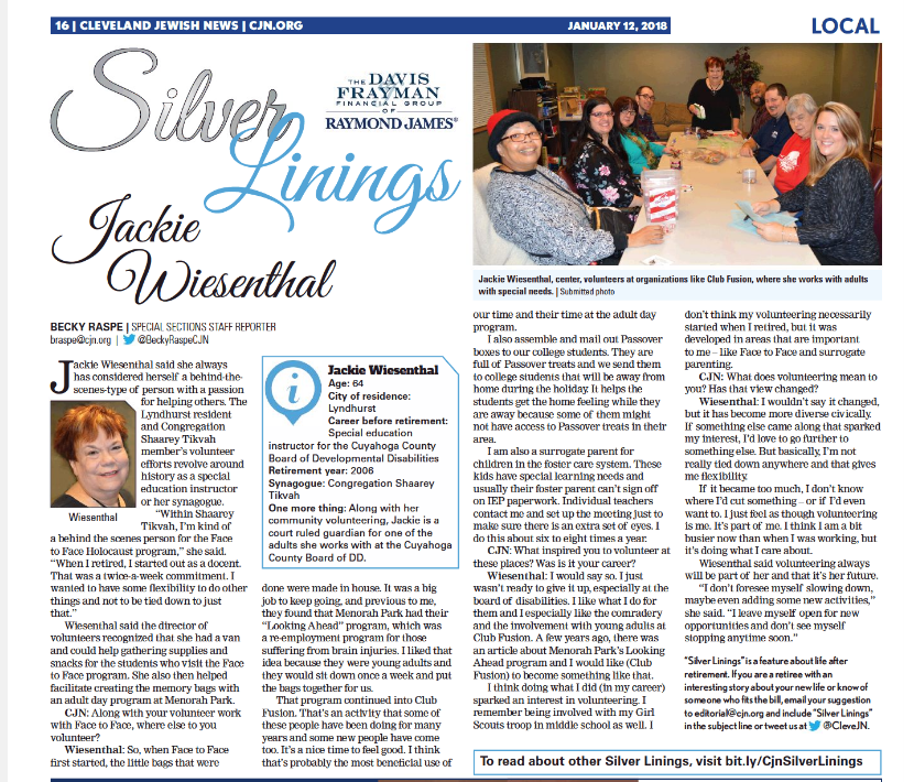 Cleveland Jewish News, Nov. 2, 2018 by Cleveland Jewish Publication Company  - Issuu